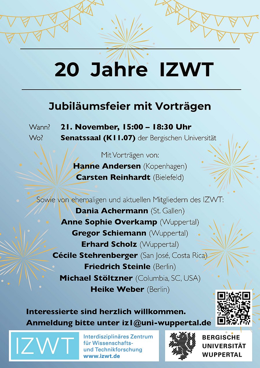 Poster 20 Jahre IZWT
